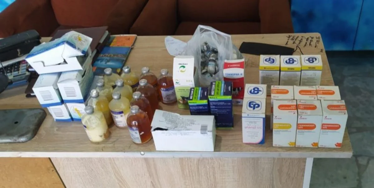 Goranboyda qanunsuz işləyən baytarlıq apteki aşkarlanıb