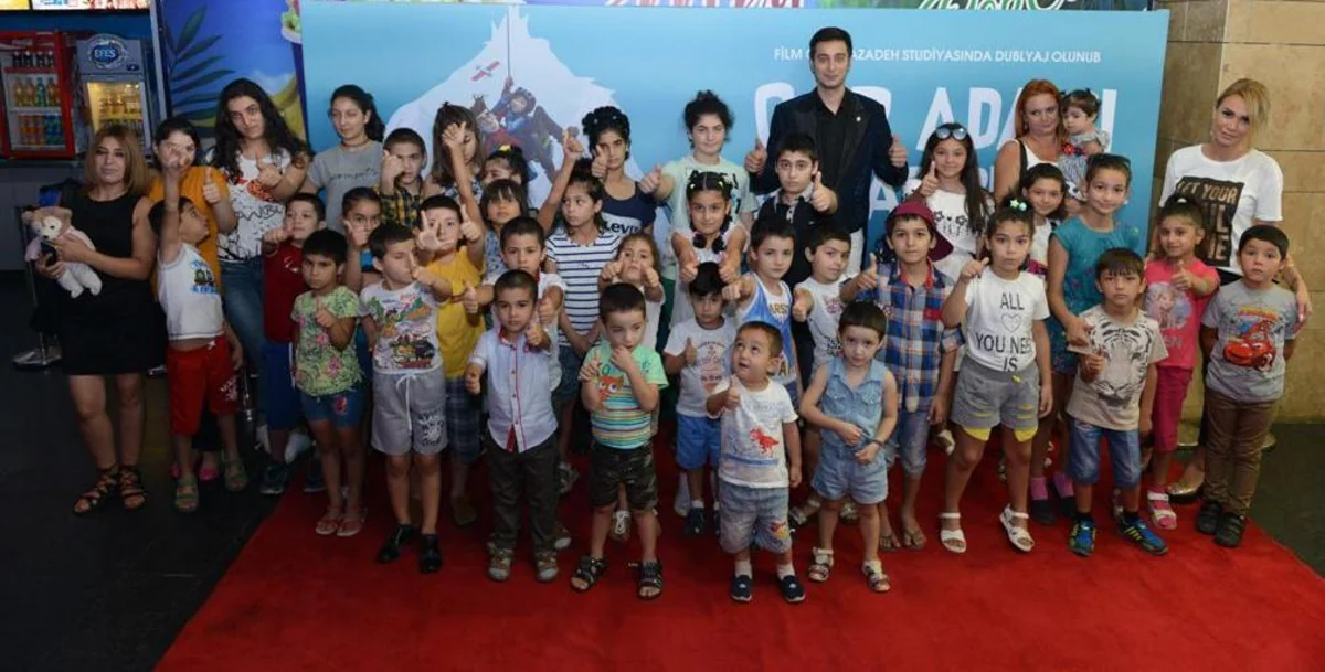 “CinemaPlus”da “Qar adamı axtarışında” cizgi filminin xeyriyyə nümayişi keçirilib - VİDEO