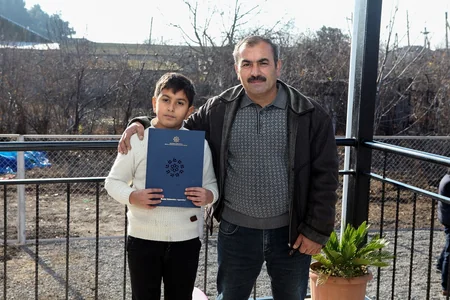 Daha 64 şəhid ailəsi və Qarabağ müharibəsi əlili evlə təmin olundu