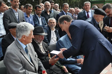 Böyük Vətən müharibəsində Qələbə Günü İmişlidə də qeyd olunub - FOTO