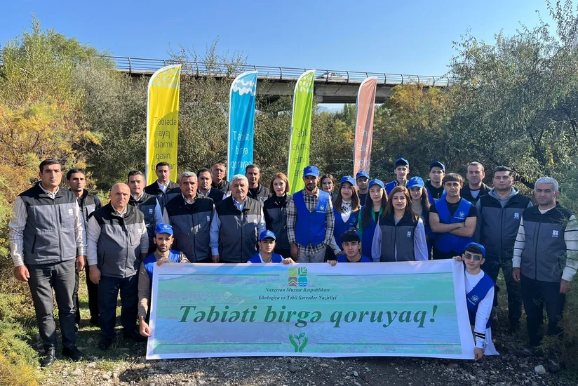 Naxçıvanda “Təbiəti birgə qoruyaq! aksiyası keçirilib