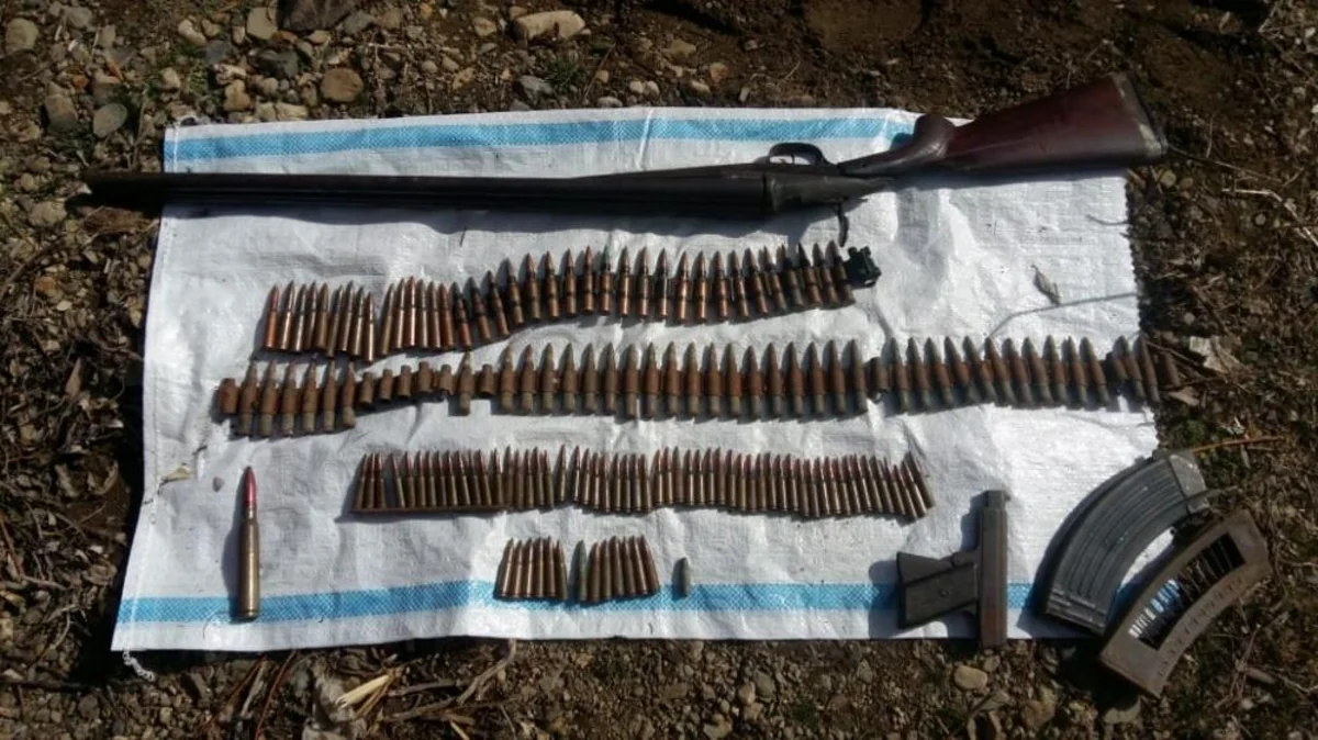 Gəncədə silah-sursat tapılıb