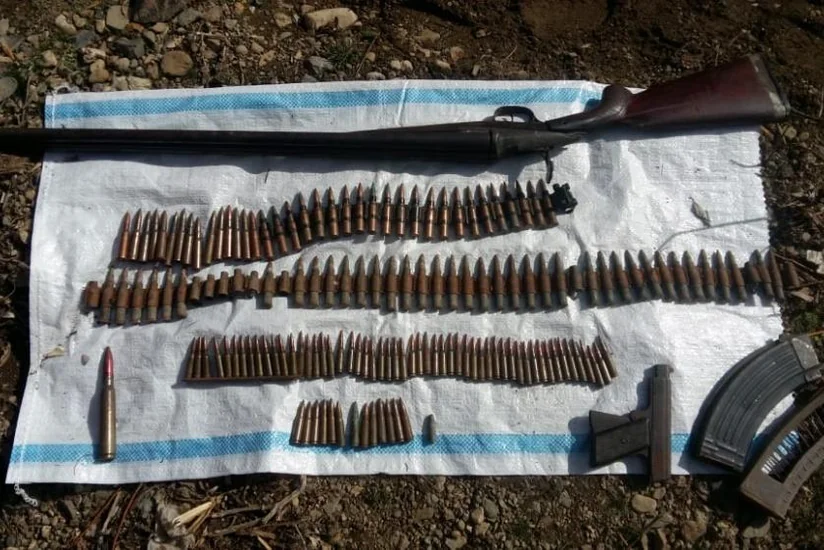Gəncədə silah-sursat tapılıb