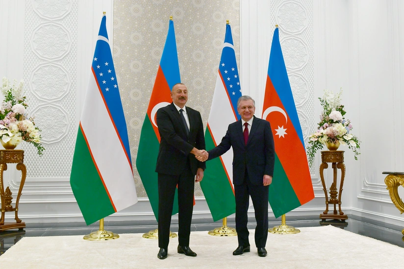 Səmərqənddə Azərbaycan və Özbəkistan prezidentləri arasında görüş olub - YENİLƏNİB