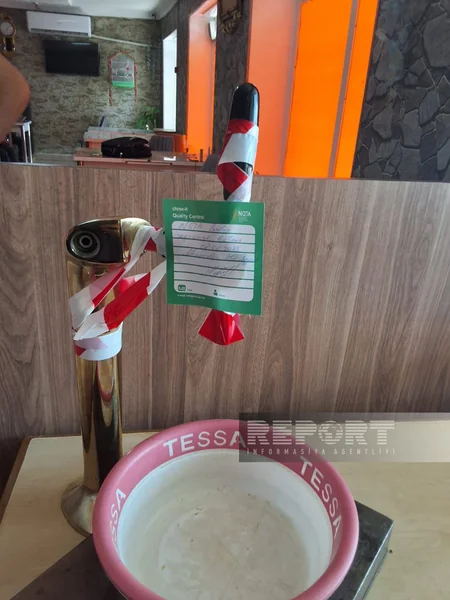 Şahbuzda nöqsanlar aşkarlanan kafenin fəaliyyəti məhdudlaşdırılıb