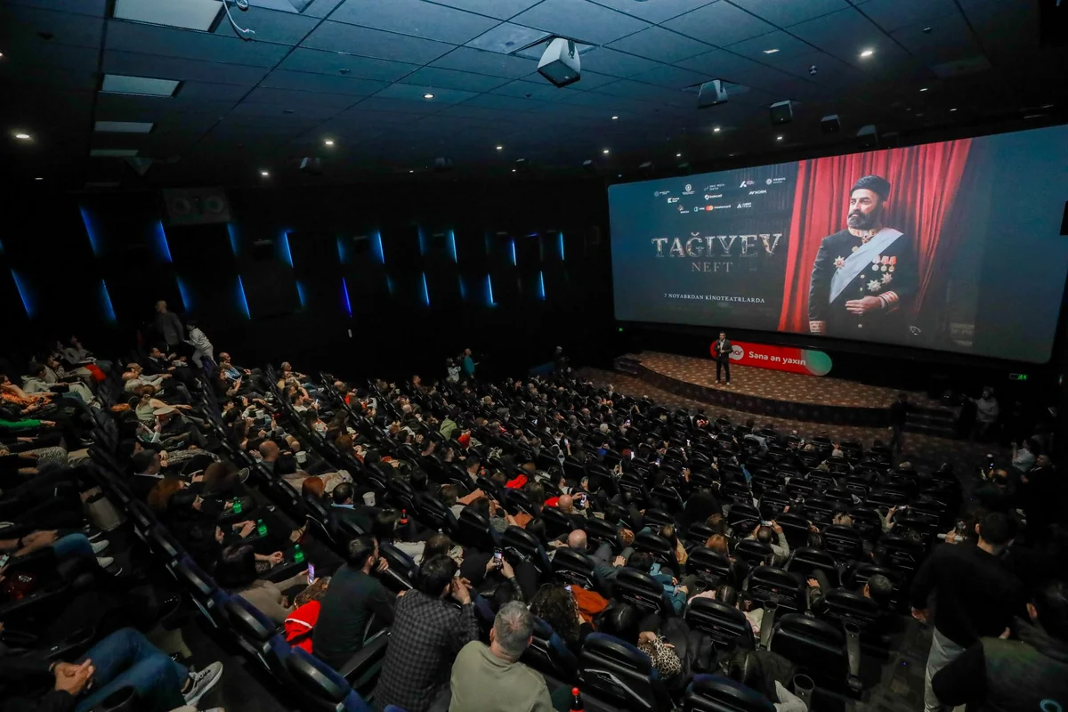 “CineMastercard” kinoteatrında “Tağıyev: Neft” filminin təqdimatı keçirilib