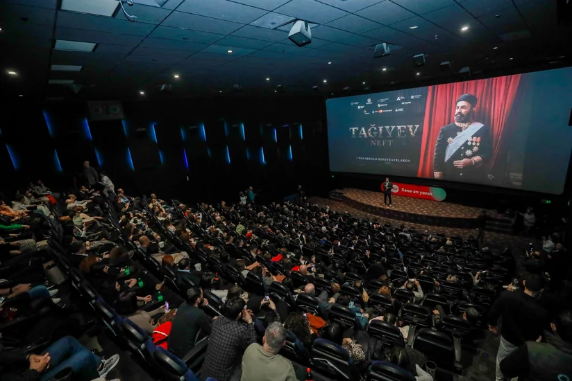 “CineMastercard” kinoteatrında “Tağıyev: Neft” filminin təqdimatı keçirilib
