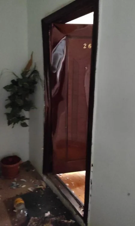Bakıda çoxmərtəbəli binada partlayış olub, xəsarət alan var