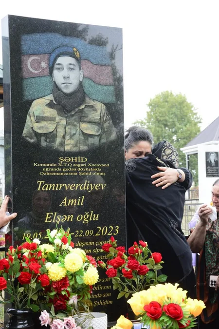 Antiterror tədbirləri zamanı şəhid olan Amil Tanrıverdiyevin anım mərasimi keçirilib 