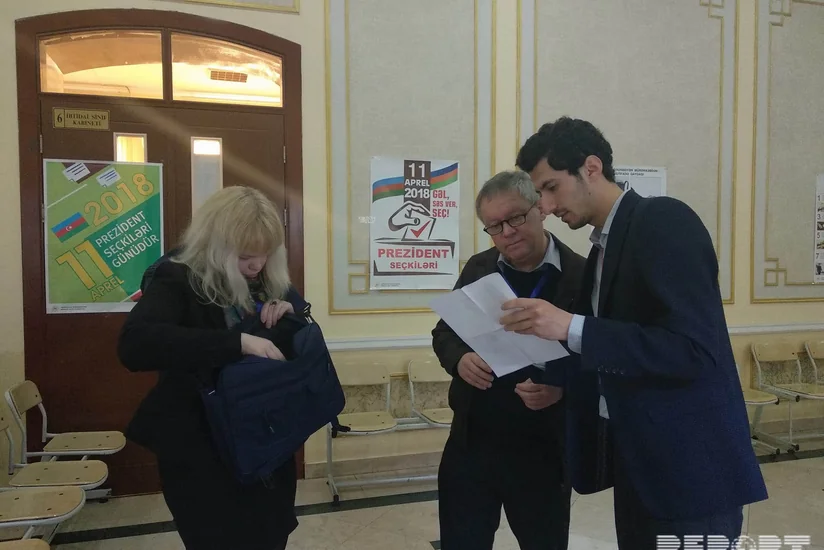 Миссия ПАСЕ начала наблюдение за ходом голосования на президентских выборах в Азербайджане