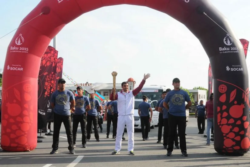 ​I Avropa Oyunlarının məşəli Zaqatalaya gətirilib