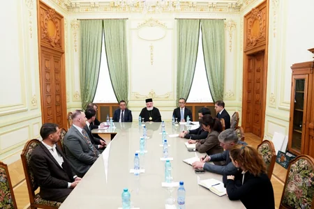 Ramin Məmmədov Rumıniya Pravoslav Patriarxal Kilsəsini ziyarət edib