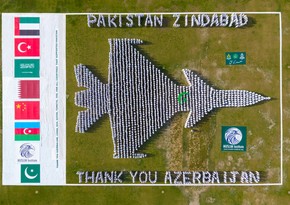 Pakistanın nüfuzlu institutu həmrəylik və dəstəyə görə Azərbaycana minnətdarlıq fləş-mobu təşkil edib