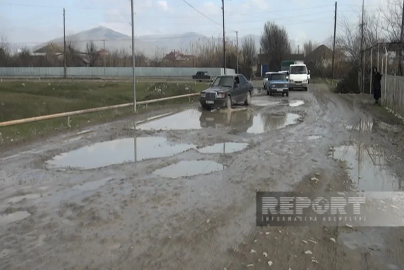 Ərəbuşağı və Ağalarbəyli kəndlərinin yol problemi: qışda palçıq, yayda toz