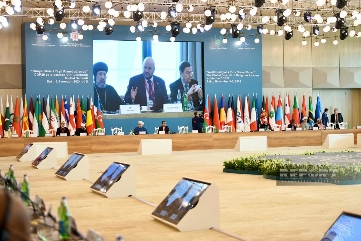 Dini Liderlərin Qlobal Sammiti yekunlaşıb - YENİLƏNİB