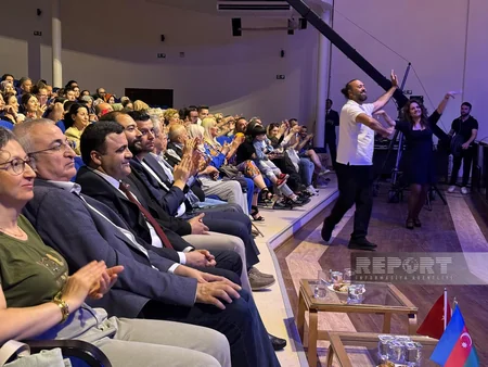 Ankarada Azərbaycan milli rəqsləri təqdim edilib