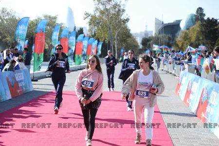 Bakıda qələbə qaçışı təşkil edilib