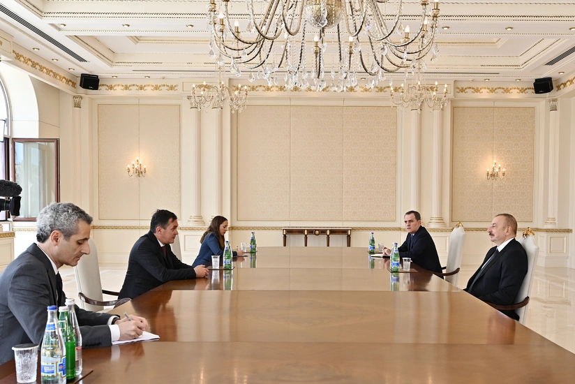 President Ilham Aliyev receives French envoy for EU Eastern Partnership