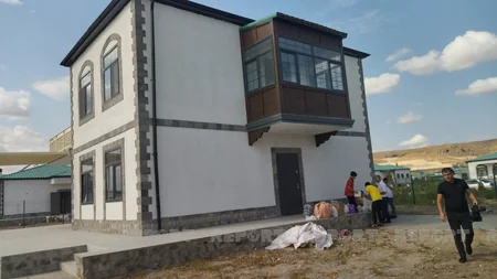 Ağalı kəndinə köçürülən əhali yeni tikilən evlərdə yerləşdirilib