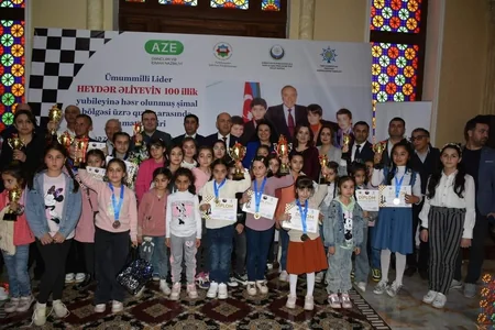 Şəhriyar Məmmədyarov Xaçmazda keçirilən şahmat turnirində iştirak edib