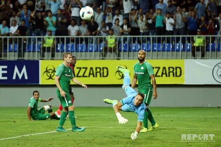 Gabala plays against Panathinaikos - PHOTO REPORT