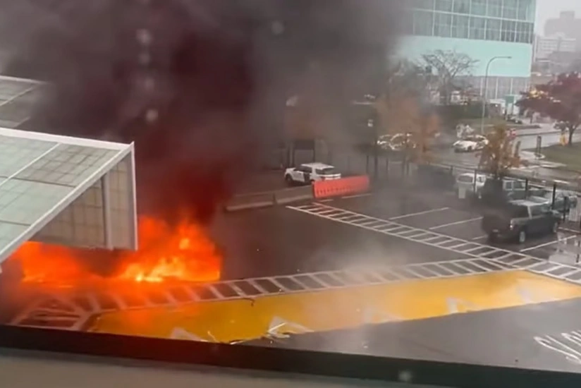 ABŞ və Kanada arasındakı körpüdə partlayış olub, ölənlər var