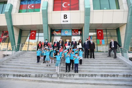 Türkiyənin milli təhsil naziri Bakı Atatürk liseyində olub