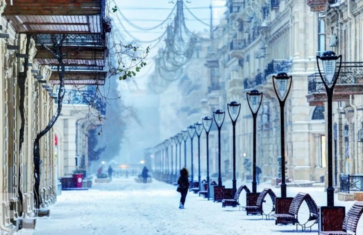 Azərbaycana qış fəsli daxil olub