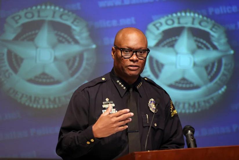 Dallas Police Chief: Detainee states he laid bombs in the city center