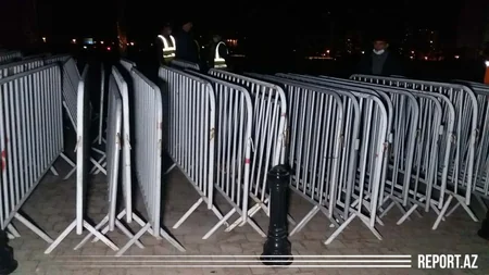 Bulvar və parkların çəpərləri sökülür - VİDEO