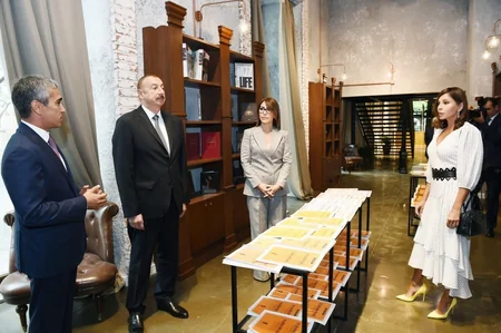 Heydər Əliyev Fondunun təşəbbüsü ilə yaradılan Bakı Kitab Mərkəzinin açılışı olub