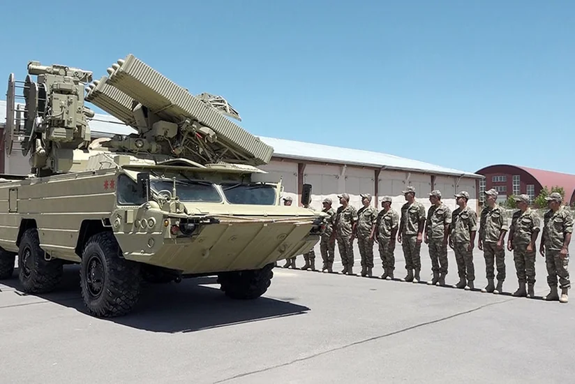 В Нахчыване проводятся учебные сборы с военнообязанными