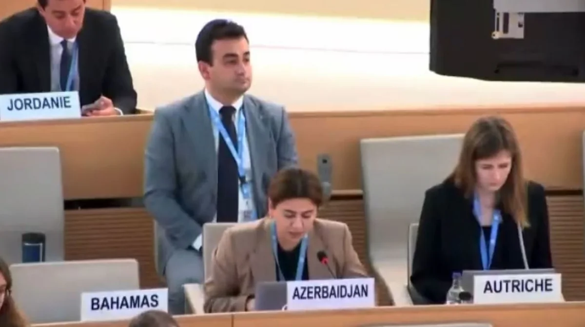 Azerbaijan responds to statement by French delegation at 54th session of UN Human Rights Council
