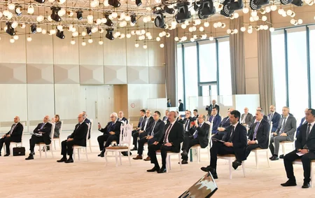 Groundbreaking ceremony held for 1,280-MW thermal power plant, largest in Azerbaijan's independence period - UPDATED
