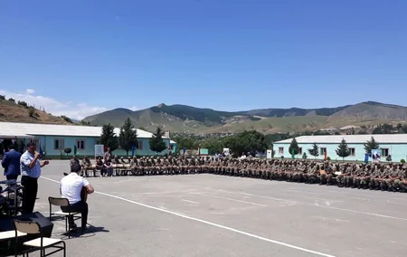 Azərbaycanın hərbi hissələrində bayram tədbirləri keçirilir