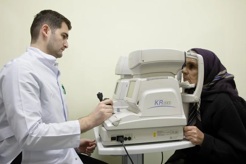 В Дашкесане в рамках акции к 100-летию академика Зарифы Алиевой проведено офтальмологическое обследование