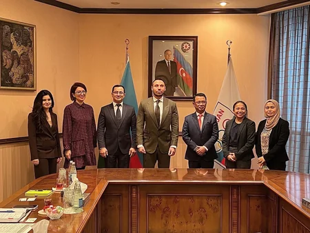 Azər Əliyev Malayziya Olimpiya Şurasının prezidenti ilə görüşüb