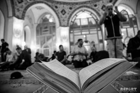 Ночь ахья в мечети Тезепир - ФОТОРЕПОРТАЖ