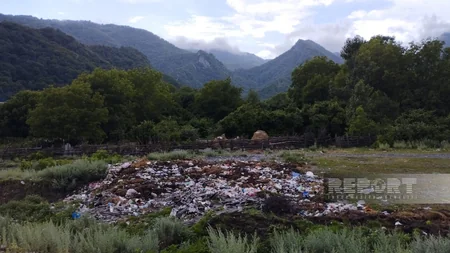 Oğuzda zibil problemi, əhali və bələdiyyə bir-birini günahlandırır