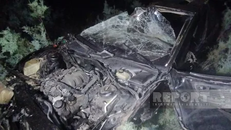 Kürdəmirdə ağır yol qəzası baş verib, ölən və xəsarət alan var