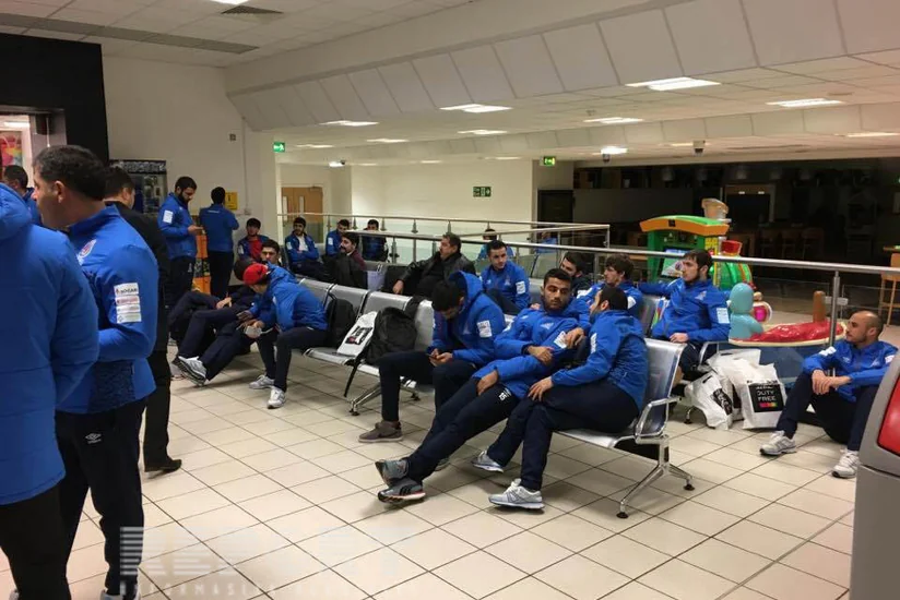 Futbol üzrə milli komandanın Bakıya qayıtmasında problem yaranıb