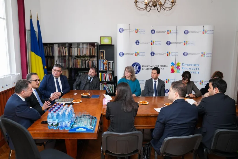 Dini Komitənin sədri Rumıniya dövlət katibinin etniklərarası münasibətlər üzrə müavini ilə görüşüb