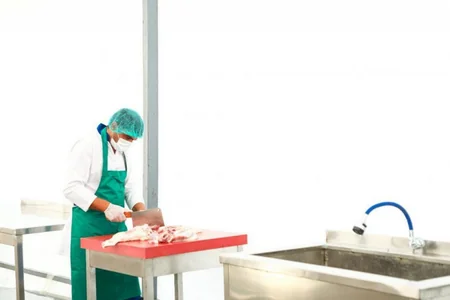 Tent-type slaughterhouse launched in Agali village in Zangilan