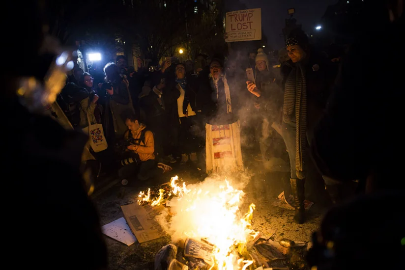 Vaşinqtonda baş vermiş iğtişaşlara görə 217 nəfər saxlanılıb - YENİLƏNİB