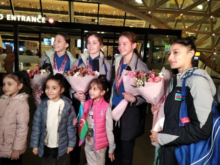Azərbaycan millisinin gimnastı: “Dörd medalla qayıtdığım üçün çox sevincliyəm”