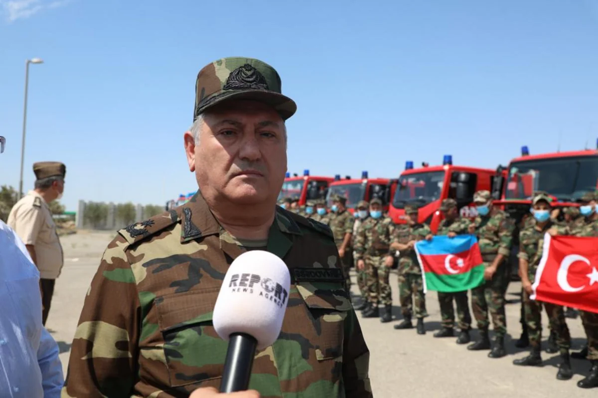 Chief of State Service: None of Azerbaijani firefighters seriously injured in Turkey