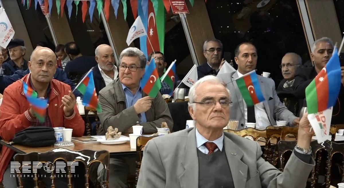 Türkiyədəki azərbaycanlılar Müstəqillik günü münasibətilə tədbir keçiriblər - FOTO - VİDEO