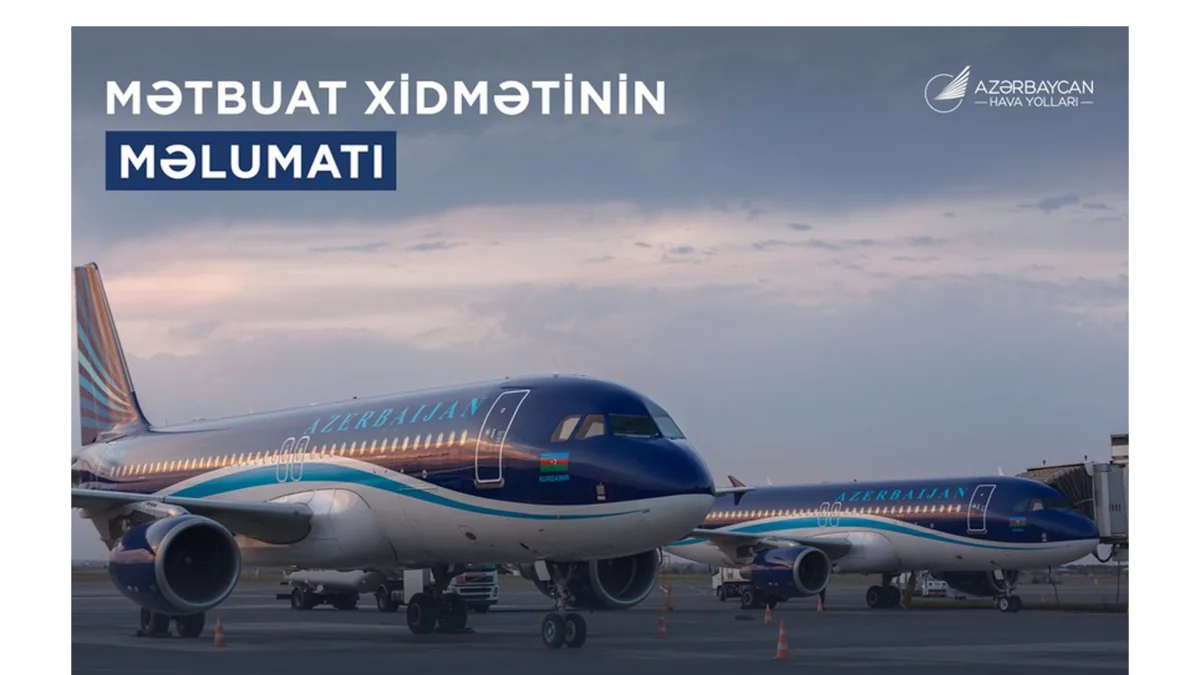 AZAL təhlükəsizlik məqsədilə Bakıdan Mumbai, Dammam və Lahora reysləri ləğv edib