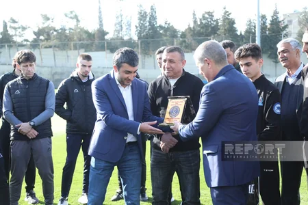 Heyətində müharibə iştirakçılarının yer aldığı “Difai” klubu “Qarabağ” komandası ilə görüşüb