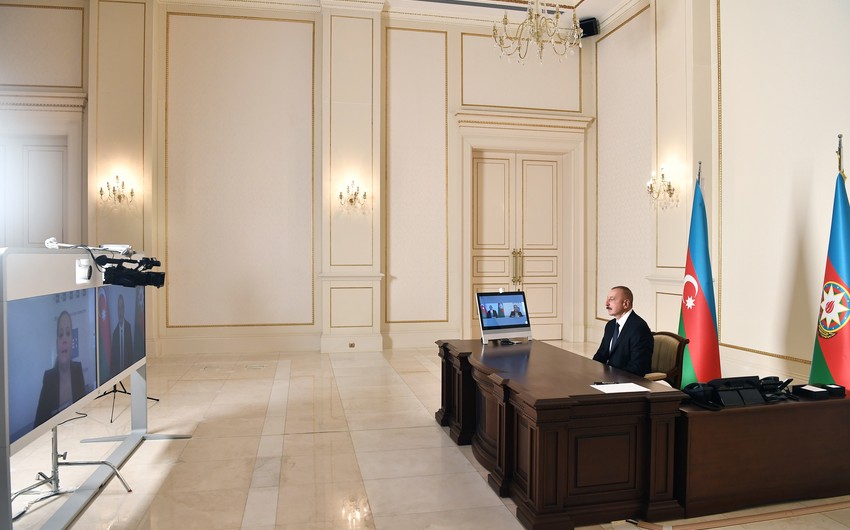 Prezident İlham Əliyev İspaniyanın EFE informasiya agentliyinə müsahibə verib